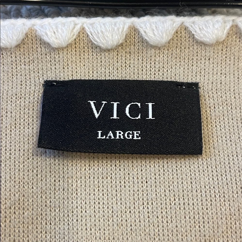 Vici Scallop Whipstitch Belted Jacket - Picture 5 of 5
